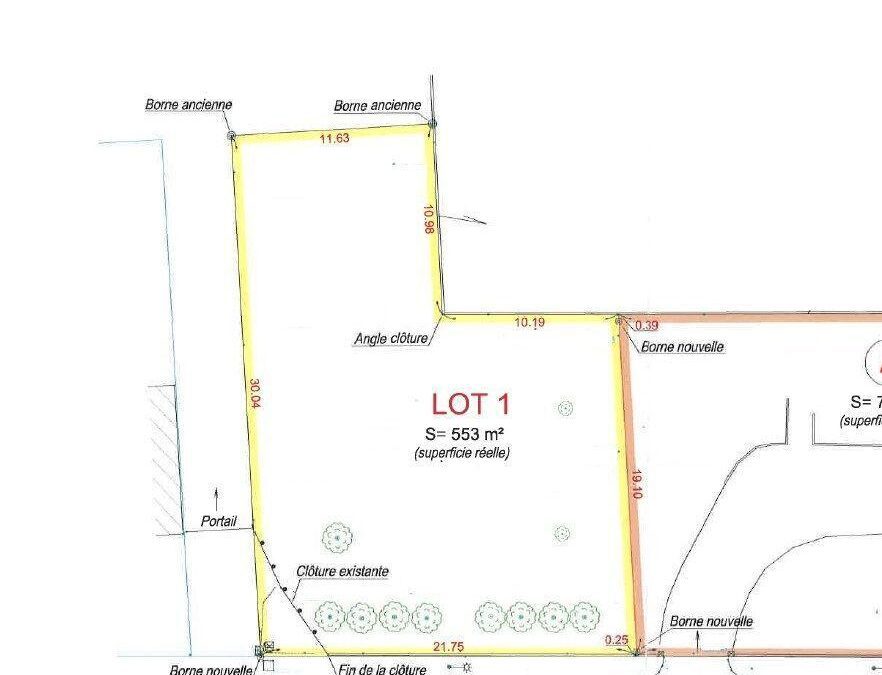 Vente Terrain – à Saint-denis-lanneray (28200)