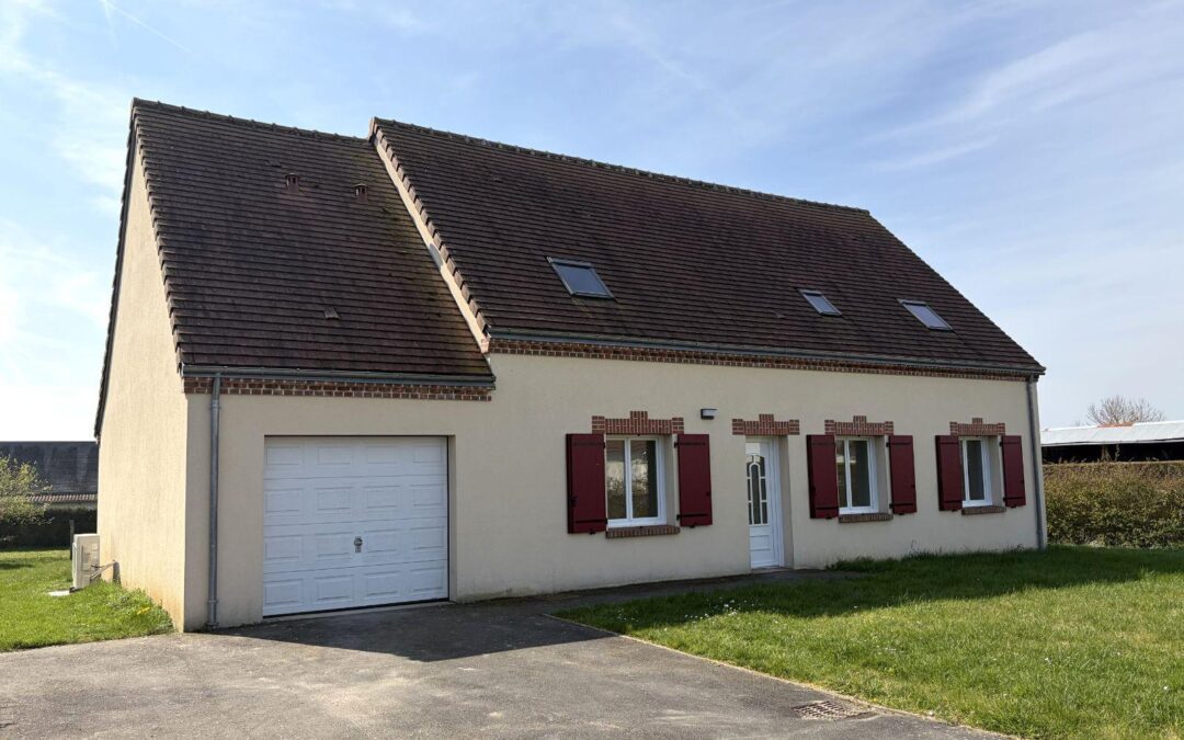 Location Maison – 8 pièces – 153 m² à Châtillon-en-dunois (28290)