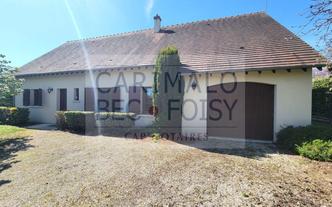 Vente Maison – 6 pièces – 162 m² à Saint-denis-lanneray (28200)