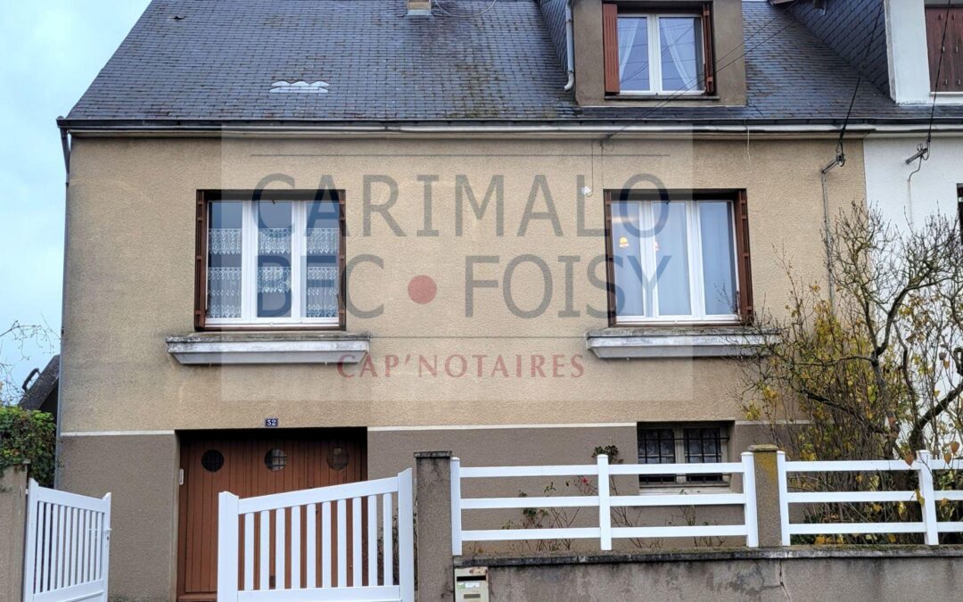 Vente Maison – 5 pièces – 105 m² à Châteaudun – Eure-et-loir (28200)
